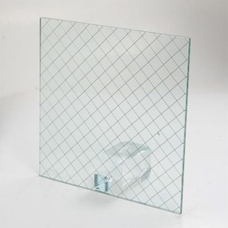 أفضل جودة 6.5 مم سلامة الزجاج المنقوشة أسعار الزجاج السلكية