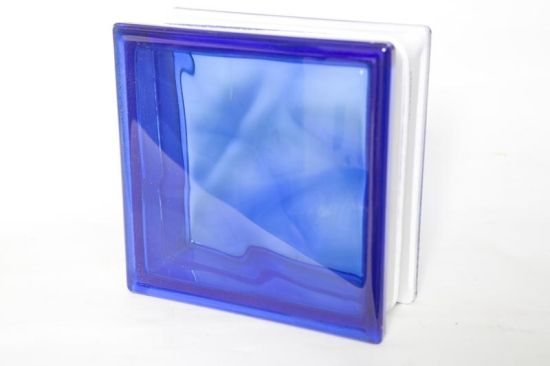 كتلة الزجاج المزخرفة الشفافة الشفافة Wholeslae لتقسيم الجدار الداخلي