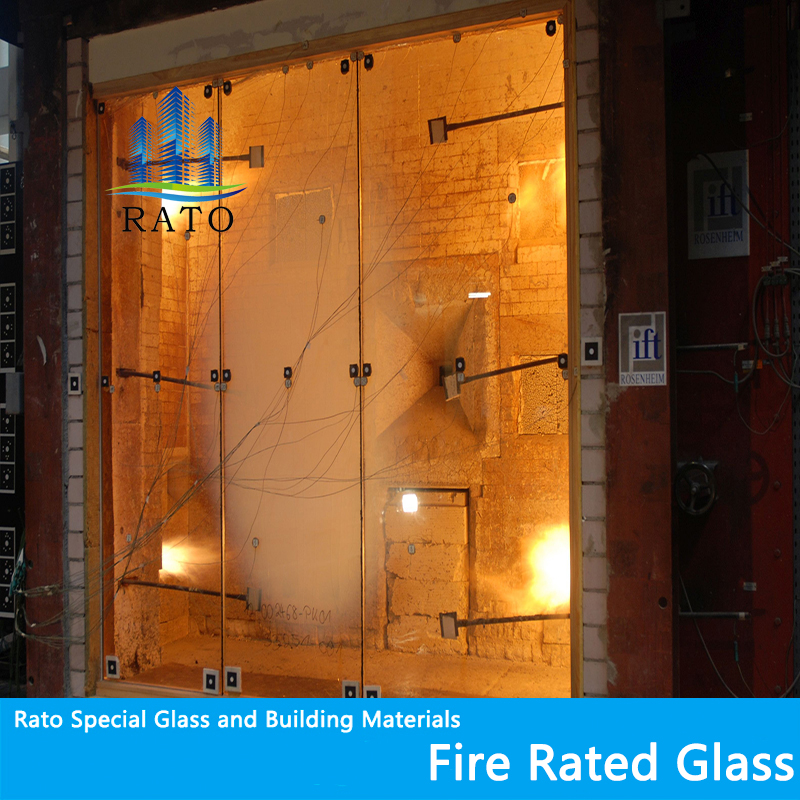 30 دقيقة ، 60 دقيقة ، 120 دقيقة سلامة الزجاج المتآلف المقاوم للحريق للمباني