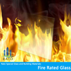 بيع المصنع مباشرة زجاج مقاوم للحريق 30 دقيقة 60 ملم 90 دقيقة زجاج مقاوم للحريق للنوافذ والأبواب